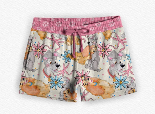 Puppy Love Women’s Lounge Short- LF Dog RTS