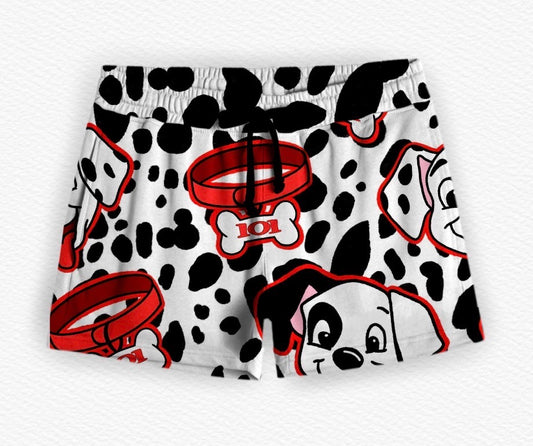 Crimson Spots Women’s Lounge Short- LF Dog RTS