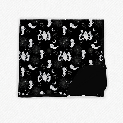 *Glows In The Dark* Friendly Glow Blanket- Ghost Pre-Order