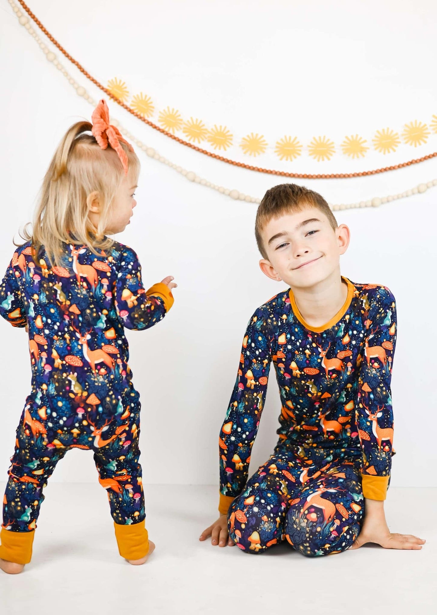 Mystical Forest Long Sleeve/Pant Pj Set- Fall RTS