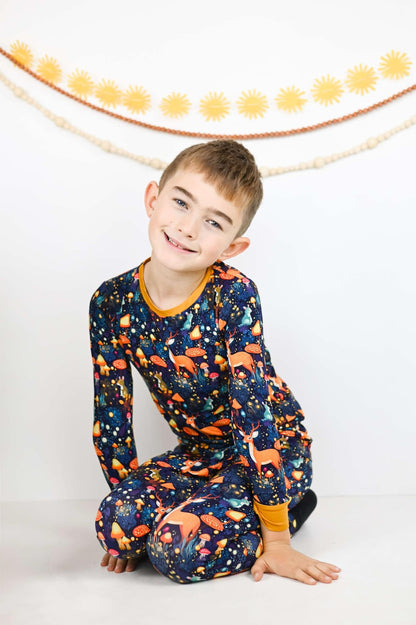 Mystical Forest Long Sleeve/Pant Pj Set- Fall RTS