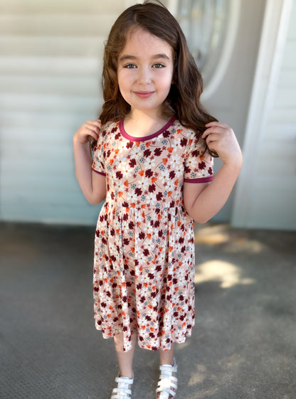 Cozy Posies Ribbed Twirl- Fall RTS