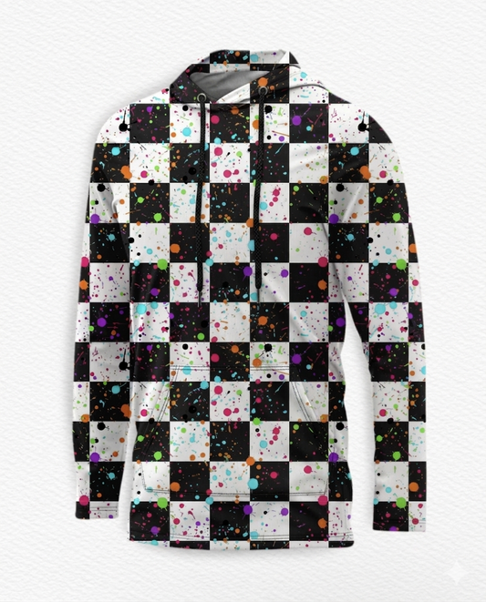 Rebel Raceway Adult Hoodie- Splatter LF RTS