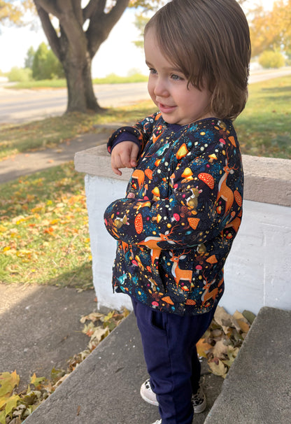 Mystical Forest Quilted Jacket- Fall RTS