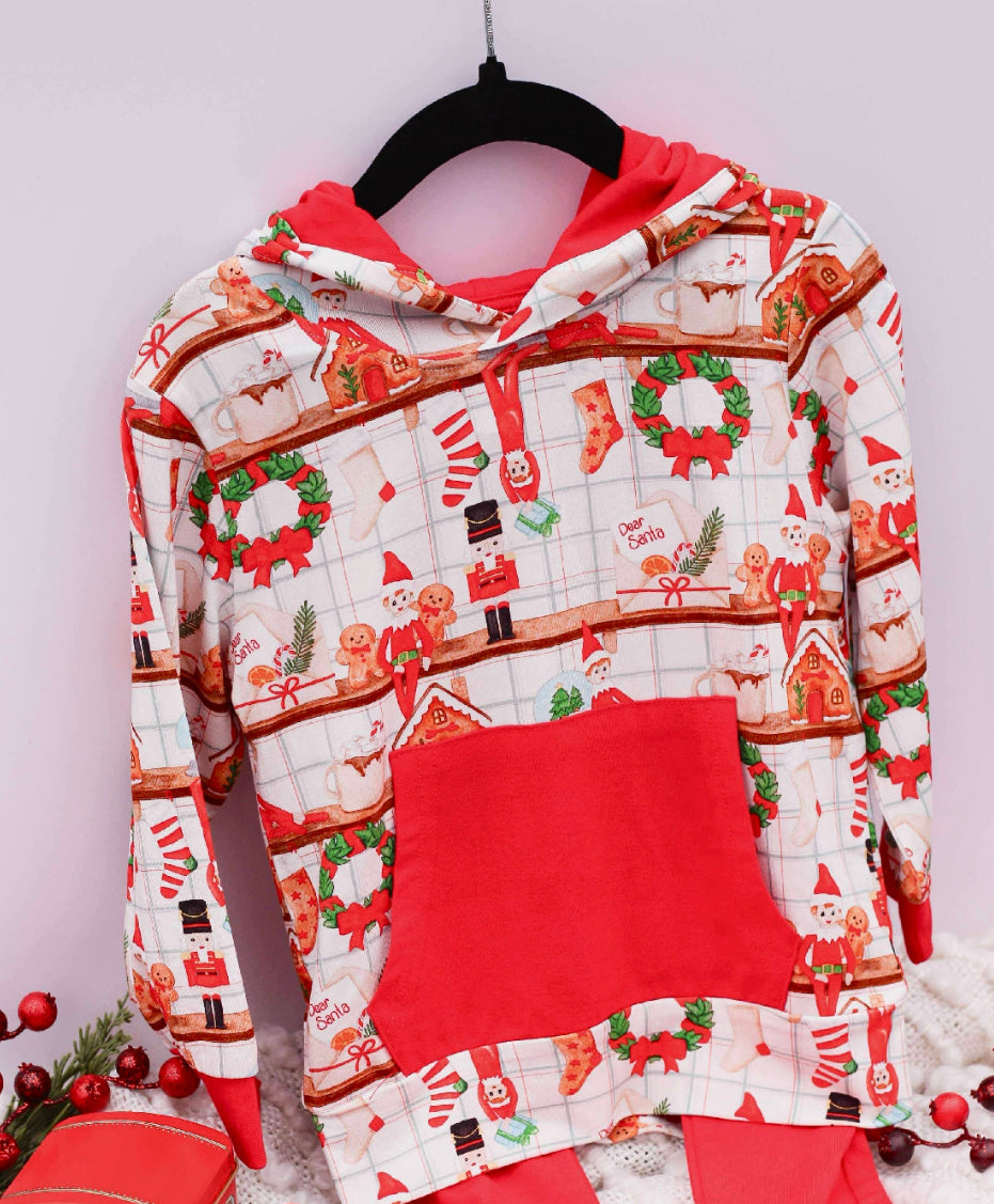 Little Trickster Adult Hoodie- Xmas RTS