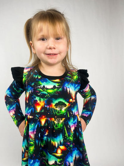 Lantern Skies Peplum Set- Fall RTS