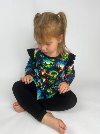 Lantern Skies Peplum Set- Fall RTS