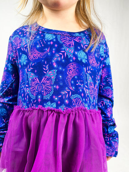 Moonlit Monarch Tulle Dress- Fall RTS