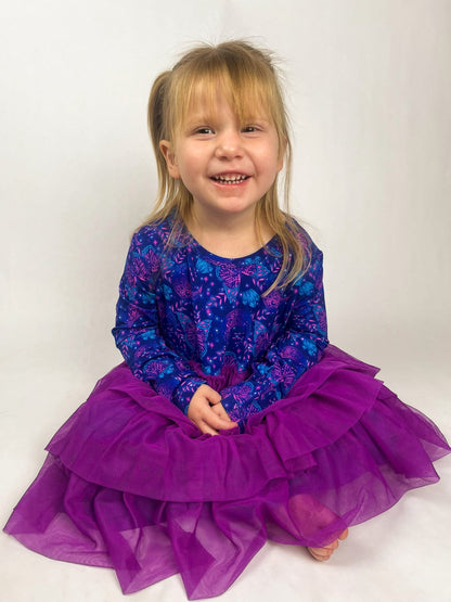 Moonlit Monarch Tulle Dress- Fall RTS