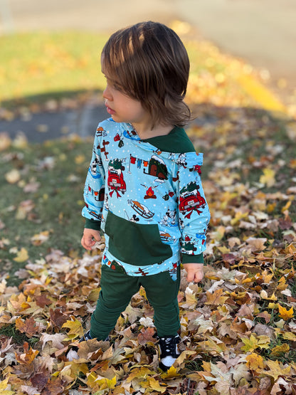 Alpine Mickey Hoodie/Jogger Set- Xmas RTS