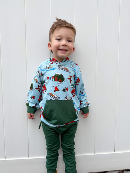 Alpine Mickey Hoodie/Jogger Set- Xmas RTS