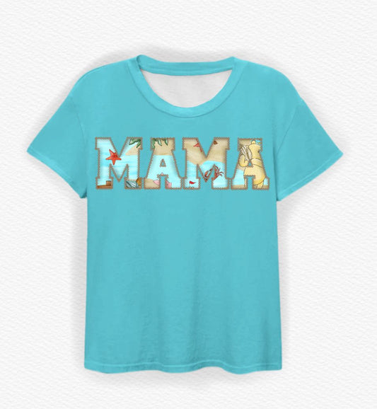 Looking For Sunshine  Mama Embroidered Tee