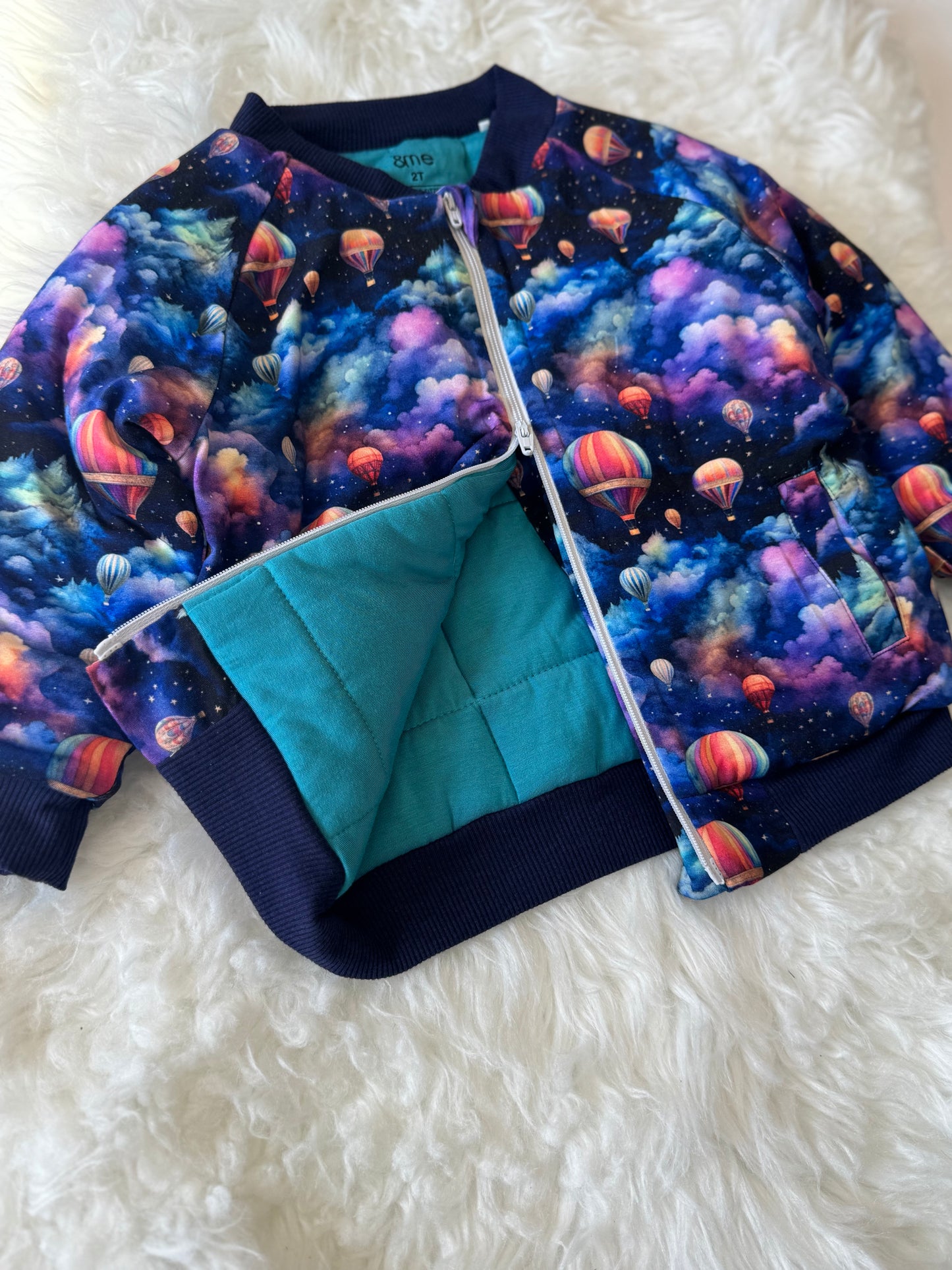 Up Past Bedtime Quilted Jacket- Fall RTS