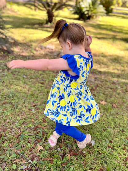 Ryleigh’s Lemonade Peplum Set- DS RTS