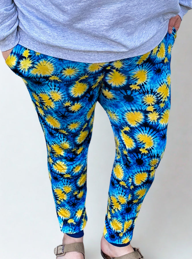 Adalyn's Color Burst Adult Joggers- DS RTS