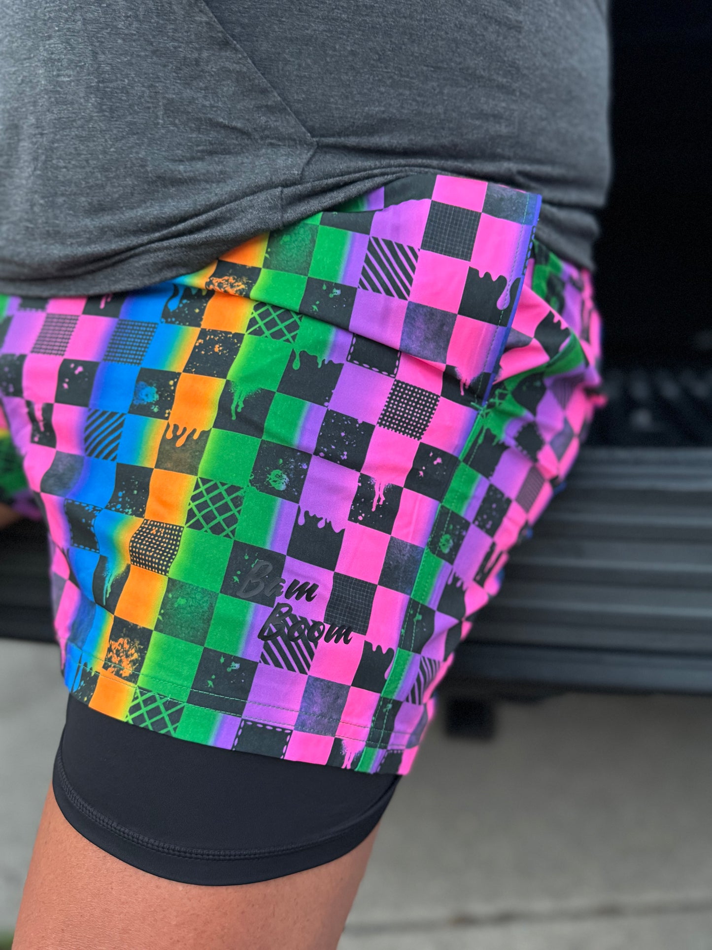 “The Drip”- Men’s lined swim/athletic shorts