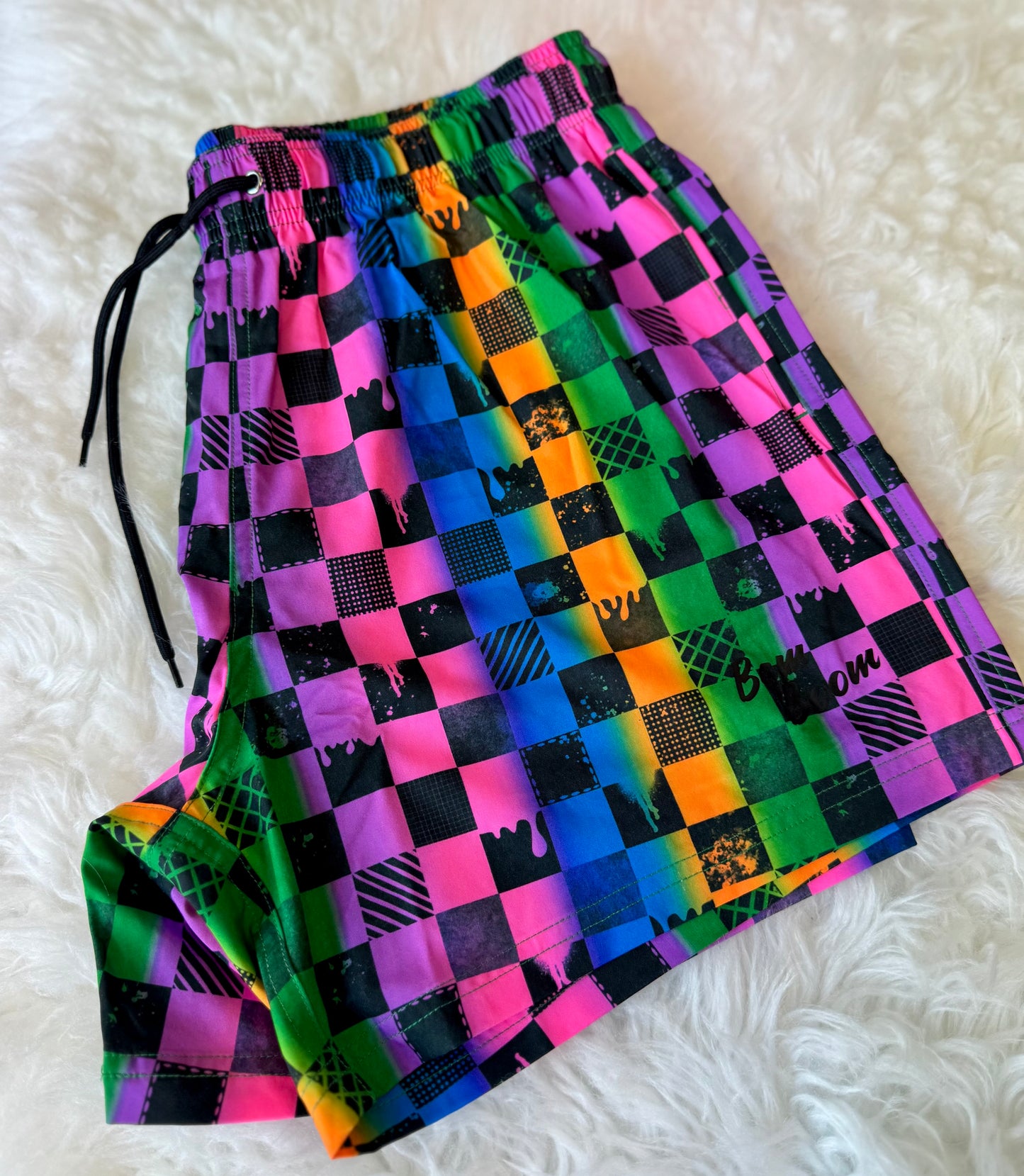 “The Drip”- Men’s lined swim/athletic shorts