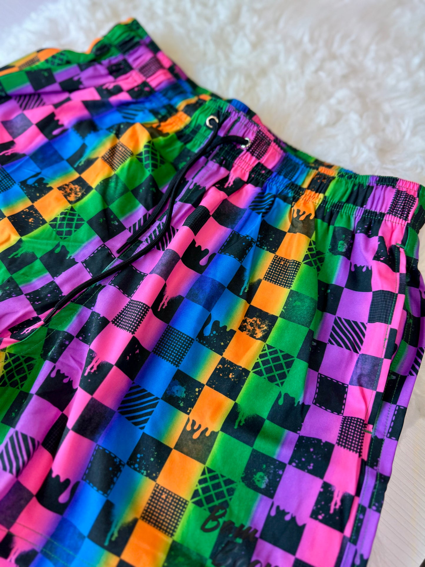 “The Drip”- Men’s lined swim/athletic shorts