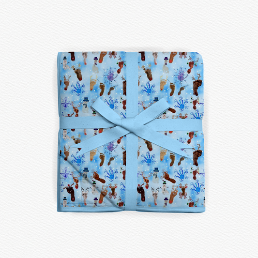 Snow Much Love Quilted Blanket- LA Winter Pre-Order