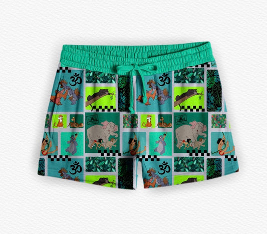 Man Cub Women’s Short- Patchwork Pre-Order