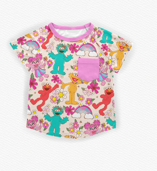 Girlie party - RTS- pocket tee