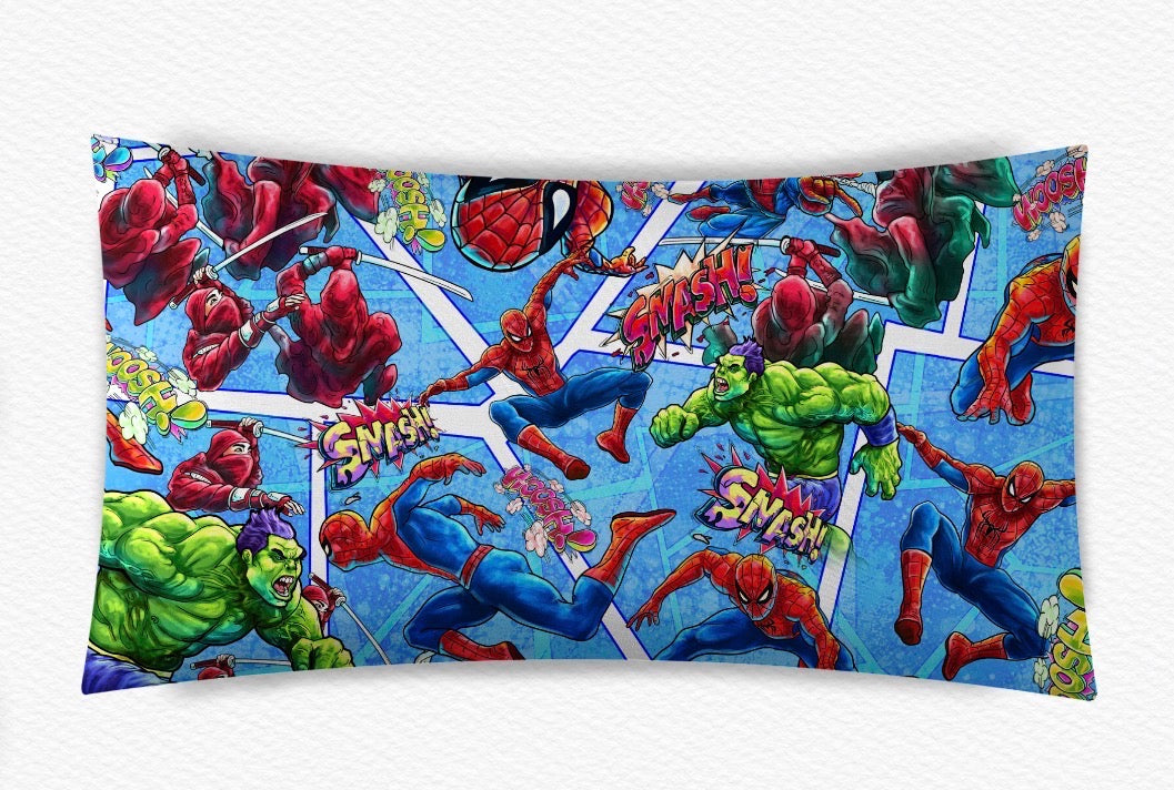 Comic Collision Standard Pillow Case- LF RTS