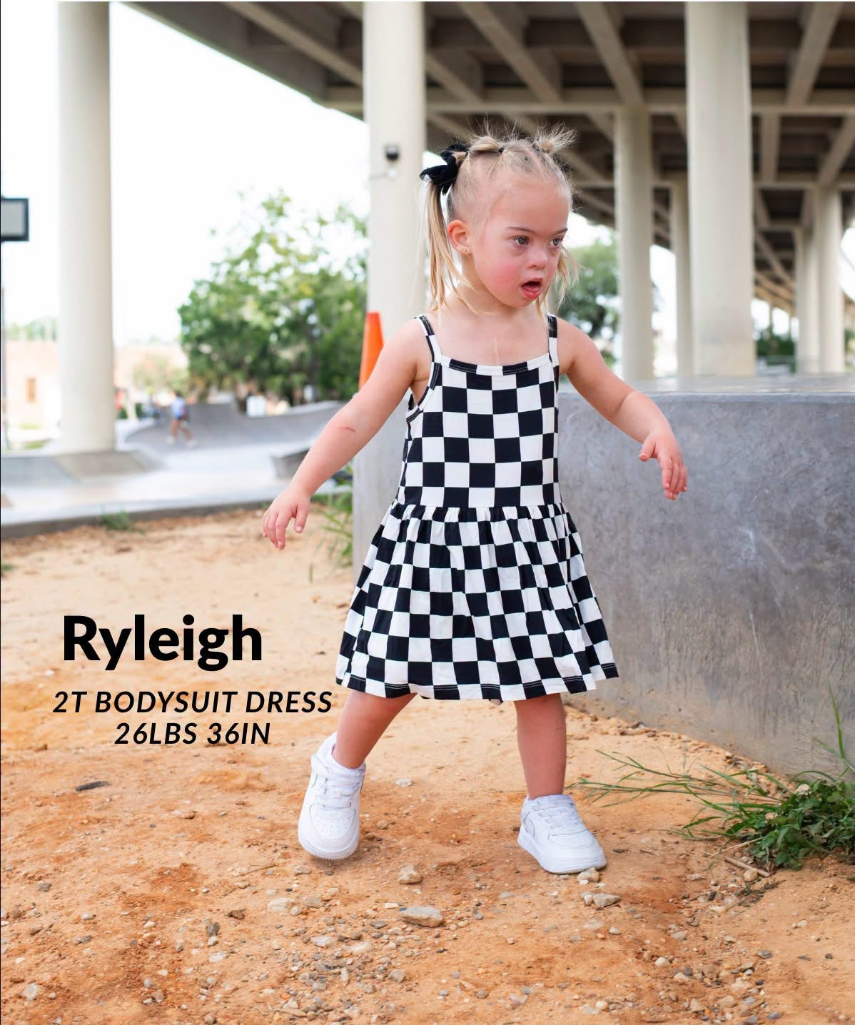 Rebel Grid Bodysuit Twirl- Tiny Rebel RTS