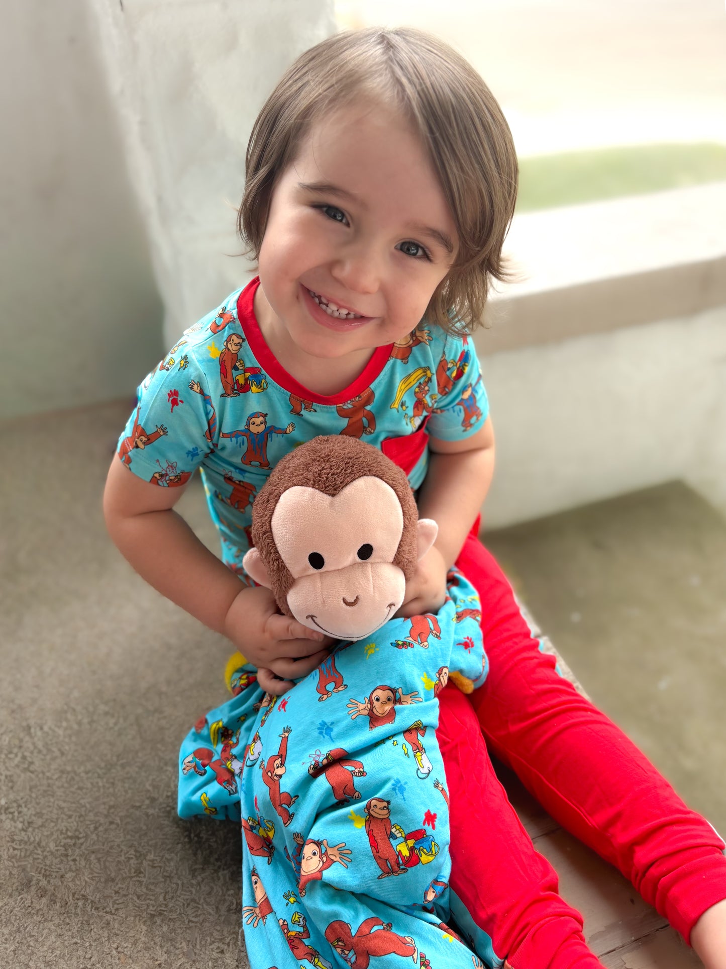 Mischievous Monkey Daywear Set- RTS