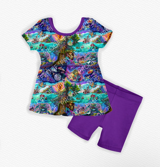 Multiverse Magic Girls' Peplum Set- Mashup Pre-Order