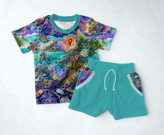 Multiverse Magic Kids Tee & Short Set- Mashup Pre-Order