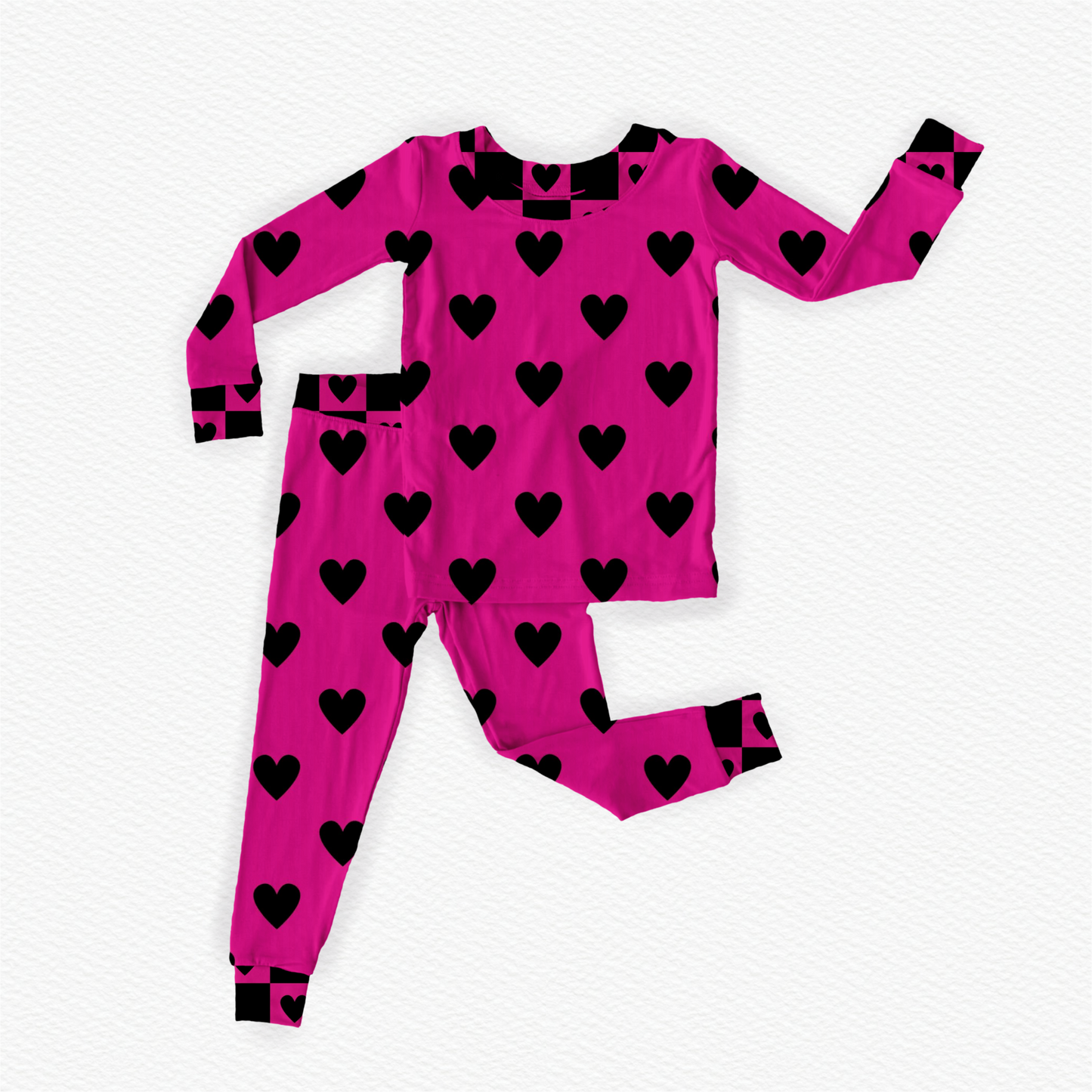 Pink Rebel Long Sleeve/Pant Pj Set- School Pre-Sale