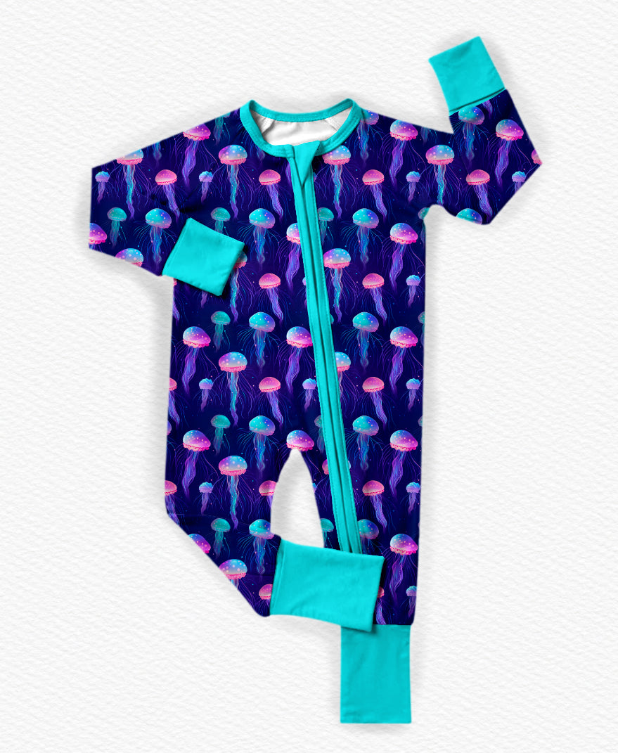 ~So Jelly ~ Bamboo zippie romper