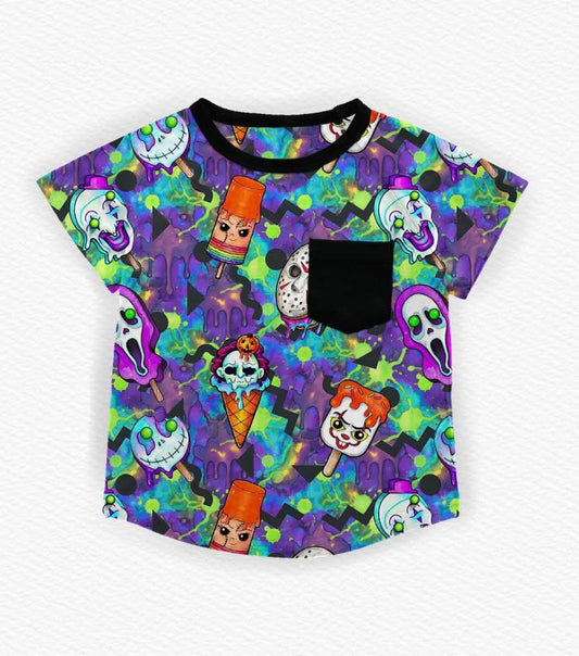 I Scream Kids Pocket Tee- Halloween 26 Pre-Order