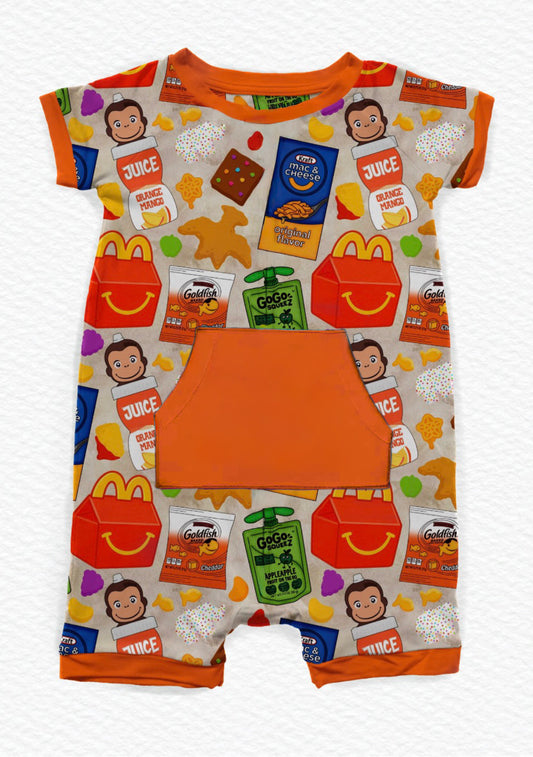 Snack Squad Peek A Boo Shortie- Snacks RTS