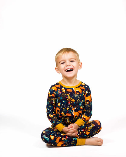 Mystical Forest Long Sleeve/Pant Pj Set- Fall RTS
