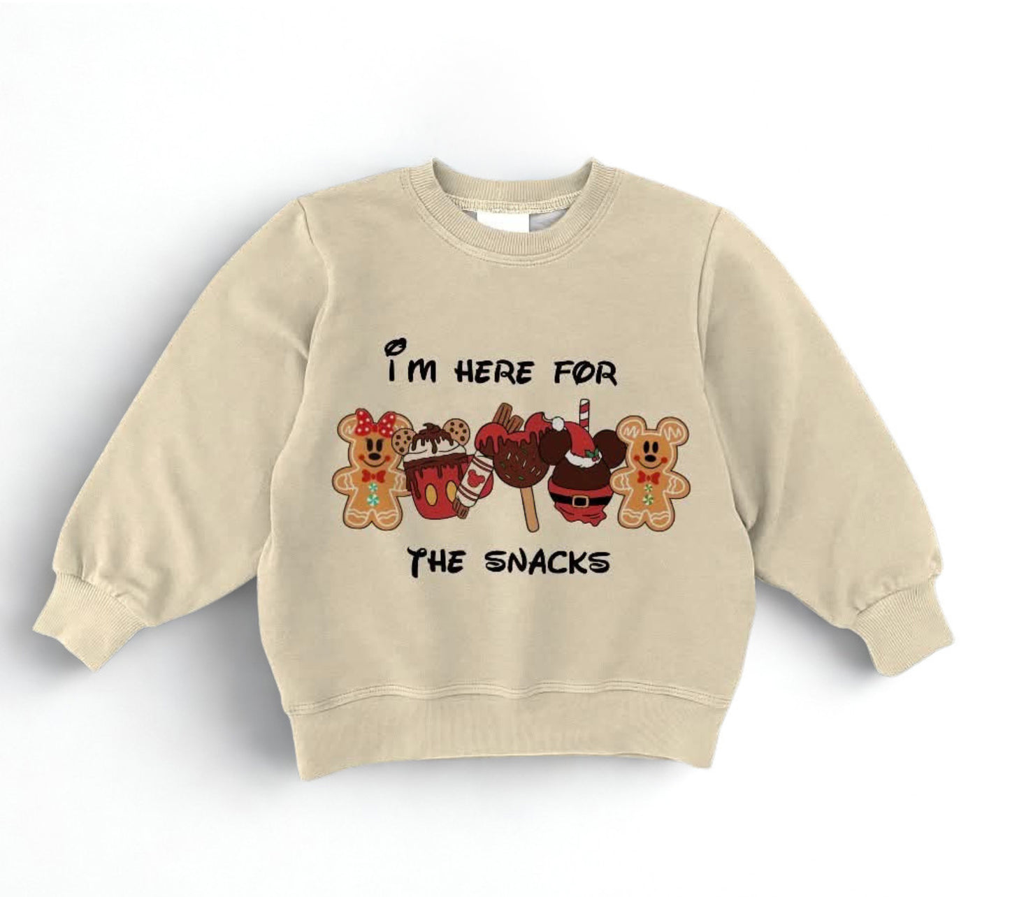 Main Street Munchies Unisex Adult Crewneck- Christmas 26 Pre-Order