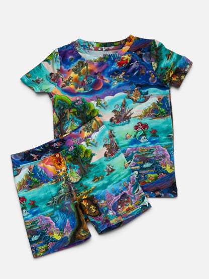 Multiverse Magic Short Sleeve/Short Pj Set- RTS