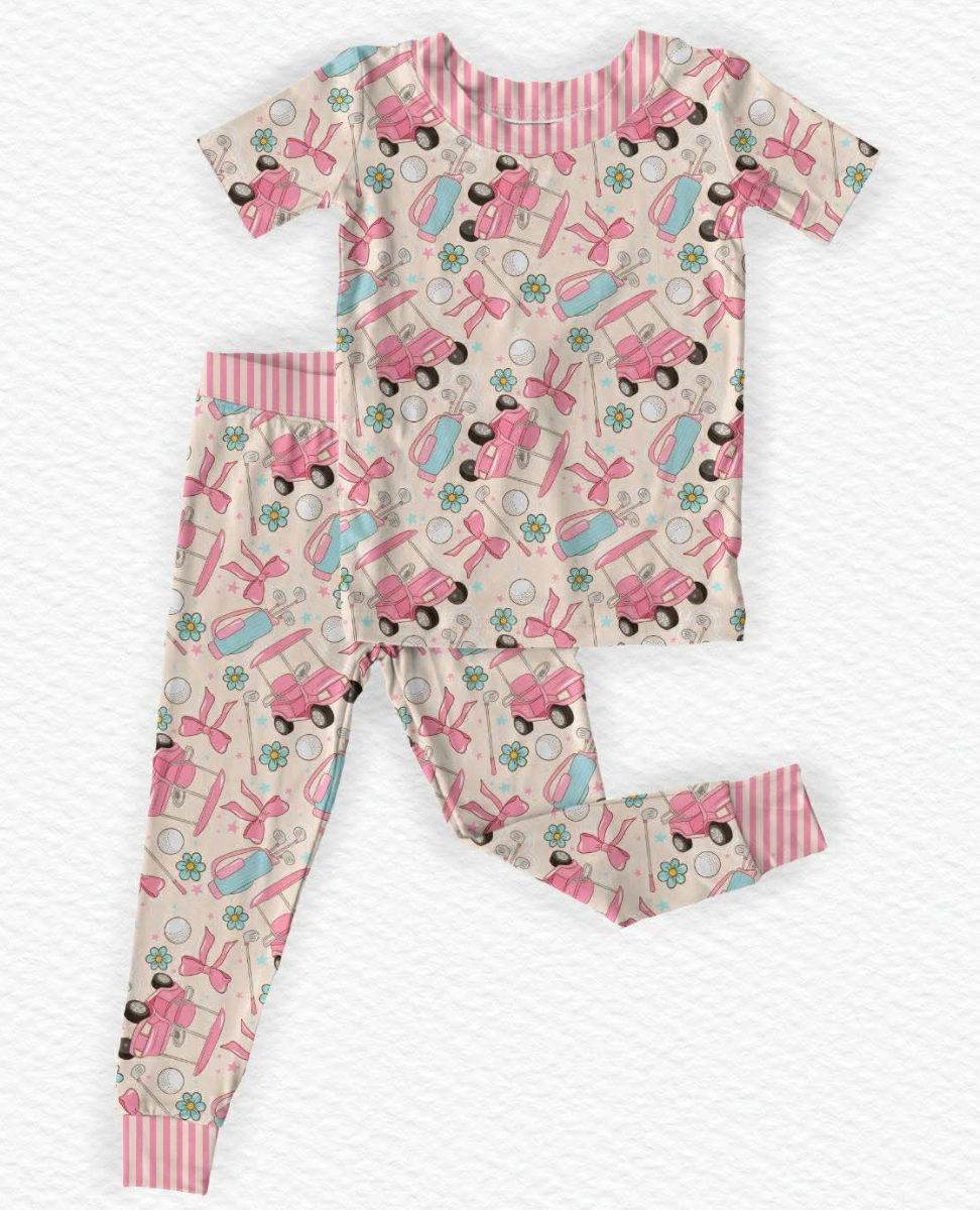 Pink Golf Two Piece Set - RTS