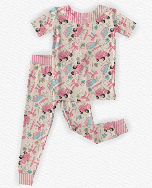 Pink Golf Two Piece Set - RTS