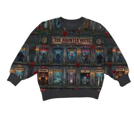Haunted Hotel Unisex Adult Crewneck- Pre-Order