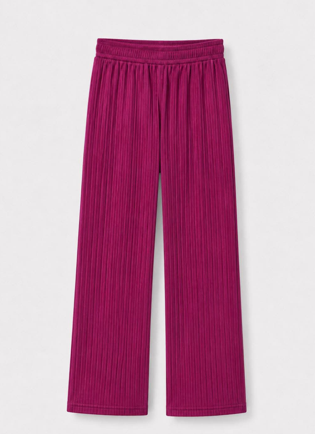 Razzleberry Women's Straight Leg Ribbed Pants - Fall Ribbed - Pre-Order