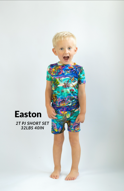 Multiverse Magic Short Sleeve/Short Pj Set- RTS