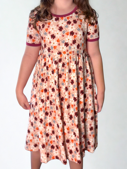 Cozy Posies Ribbed Twirl- Fall RTS