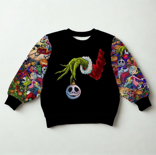 Jolly & Jacked!  Unisex Adult Bamboo Terry Crewneck- Pre-Sale