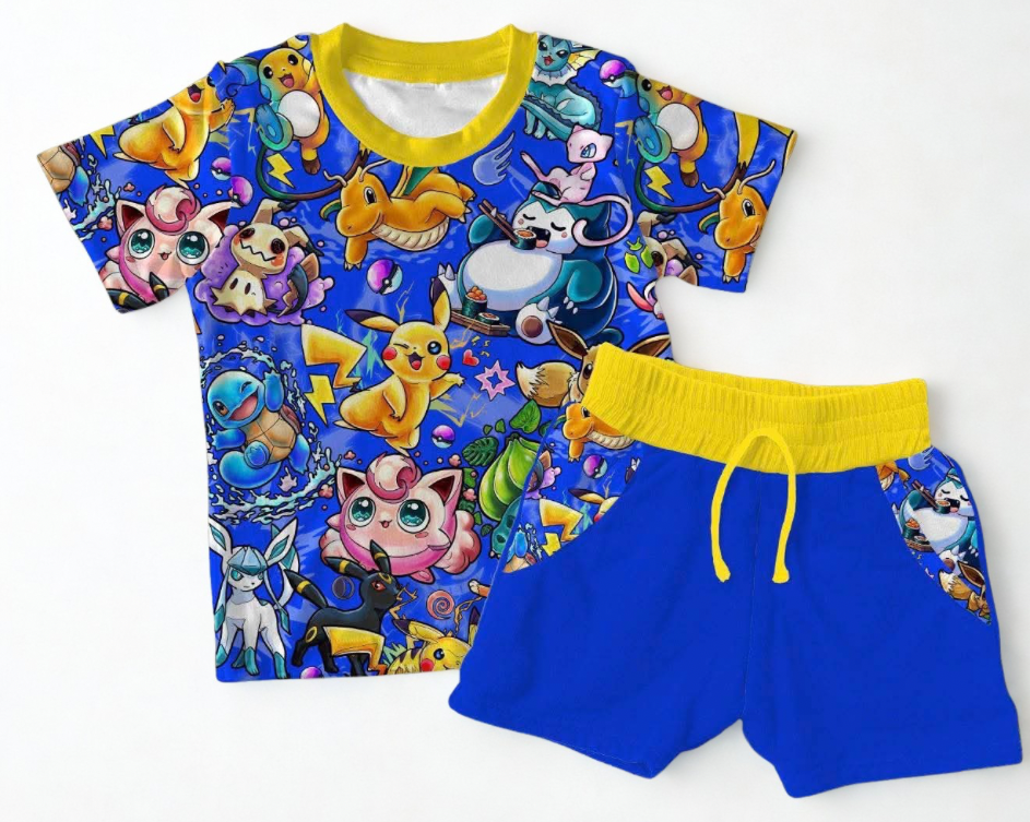 Battle Buddies Tee w/ Short Set- School Pre-Sale