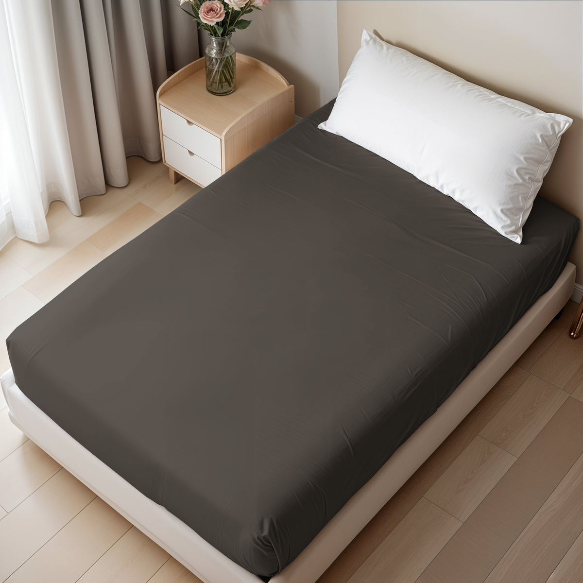 Chocolate Solid Fitted Sheet- Oh Sheet Pre-Order