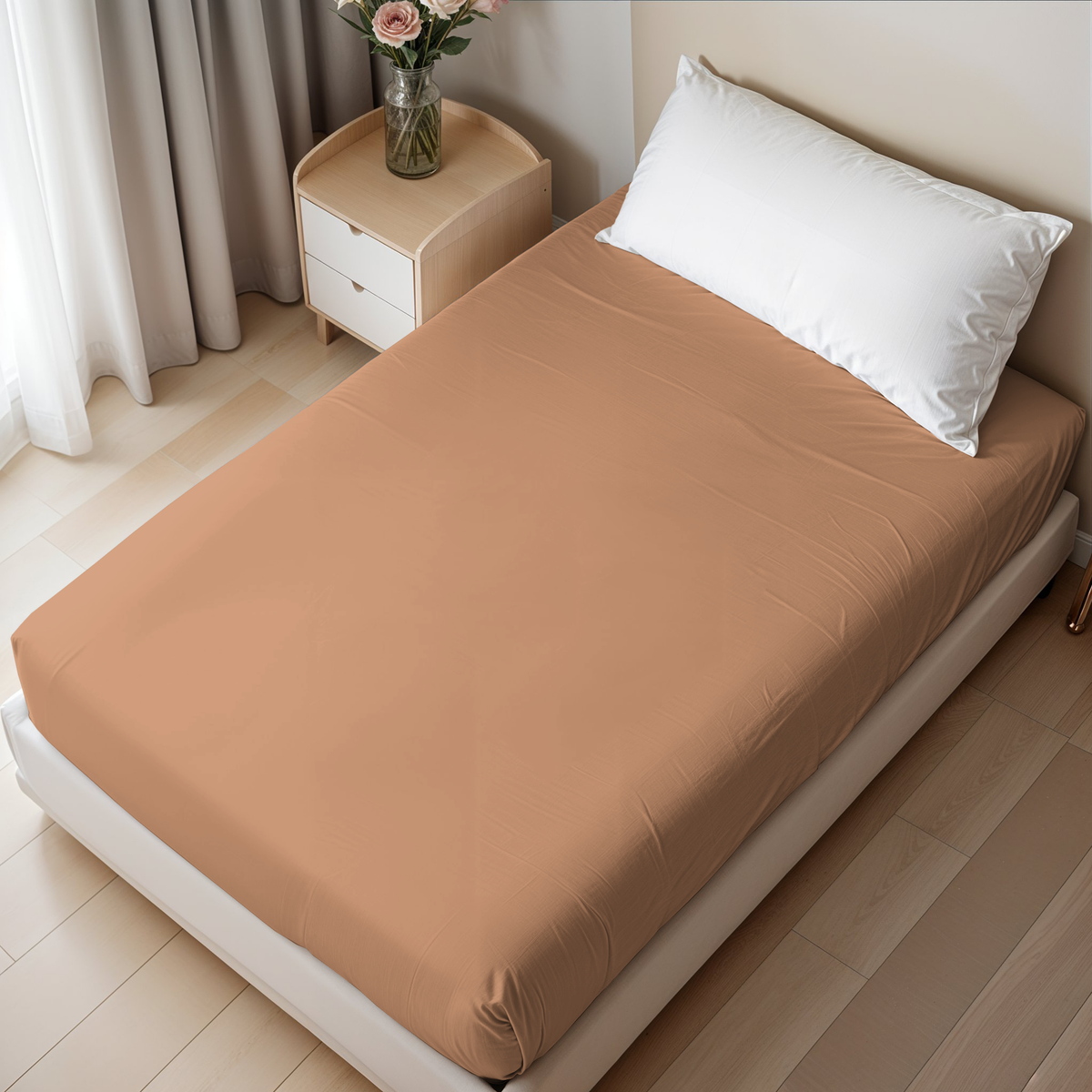 Clay Solid Fitted Sheet- Oh Sheet Pre-Order