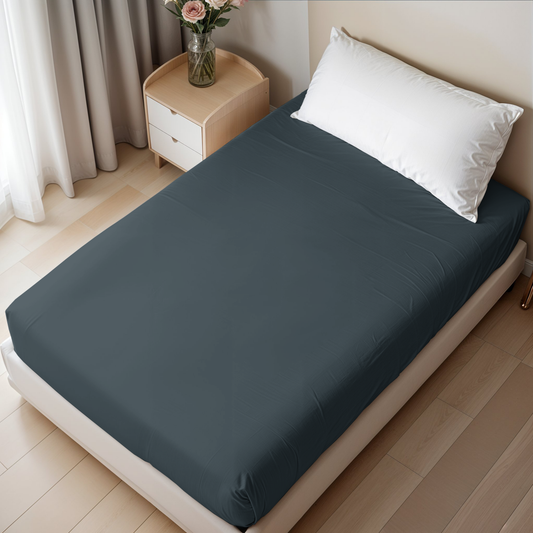 Graphite Solid Fitted Sheet- Oh Sheet Pre-Order