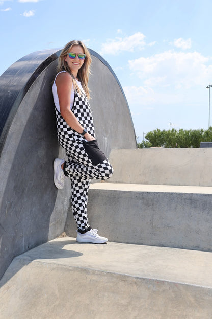 Rebel Grid Women’s Jumpsuit- Tiny Rebel RTS