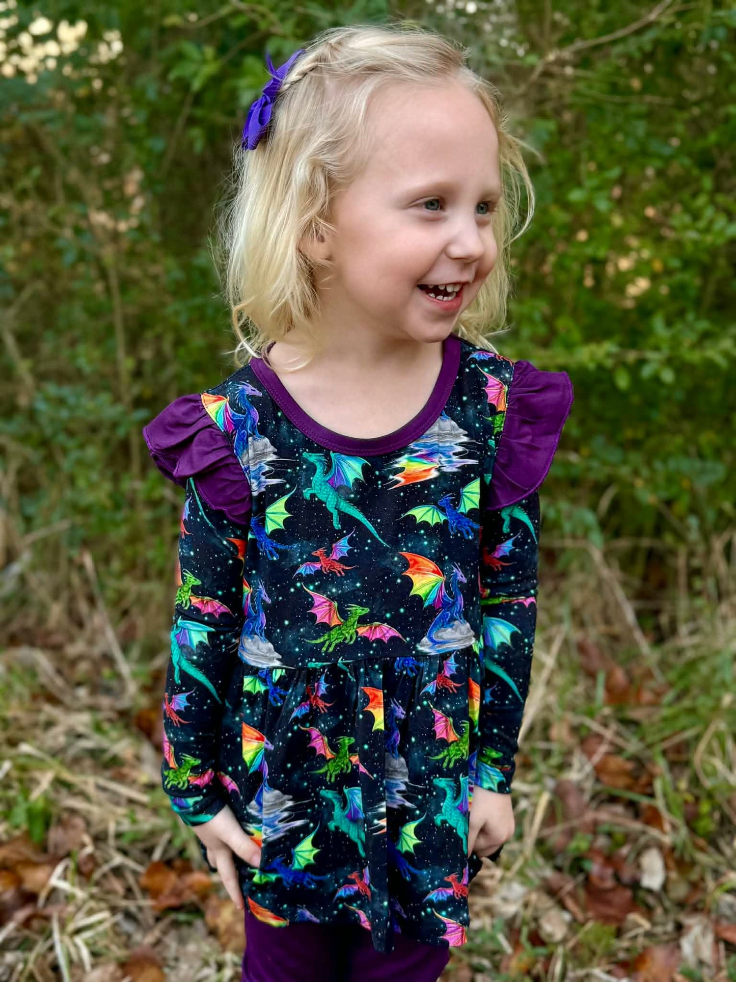 Wings of Midnight Peplum Set- Fly RTS